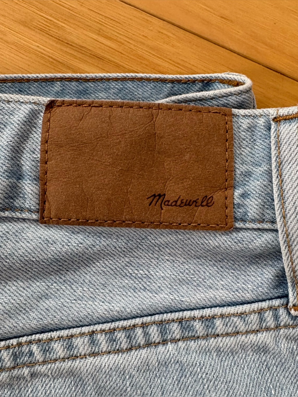 Madewell Perfect Vintage Jeans Womens Sz 28 Light Wash Tapered High Rise Denim - Picture 4 of 10